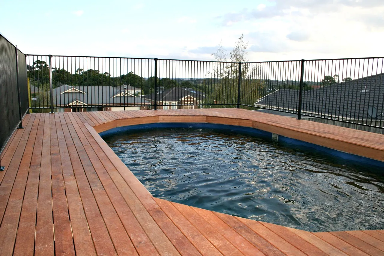 Pool decking, Services