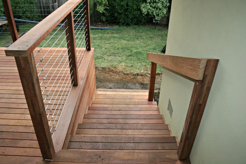 Timber handrails, Fences, Handrails & Stairs